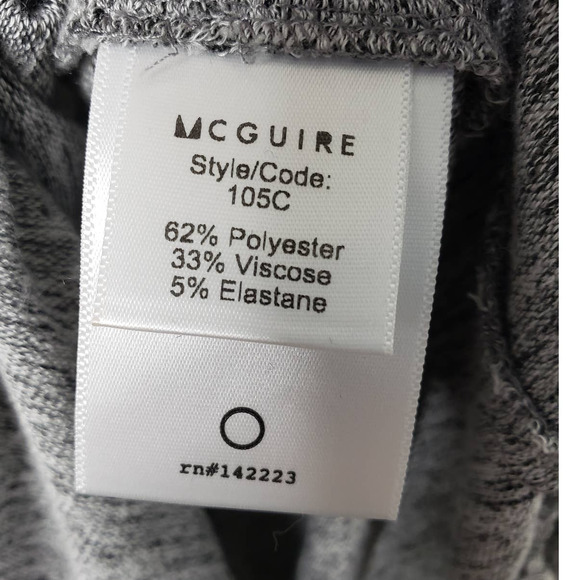 McGuire Le Club Gray Heathered Sleeveless Dress - Picture 9 of 11